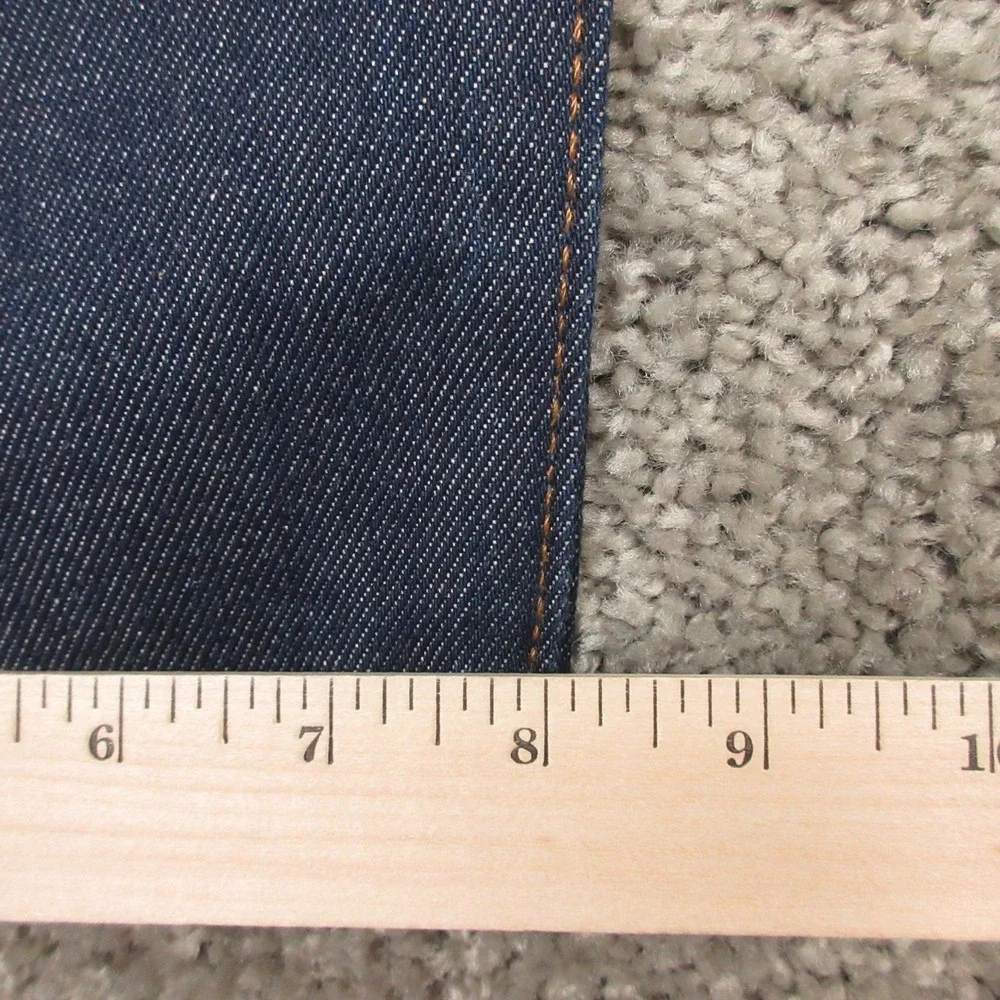 Levis Jeans Mens 34x30 Blue 501 Button Fly Original Straight Raw Denim Pants